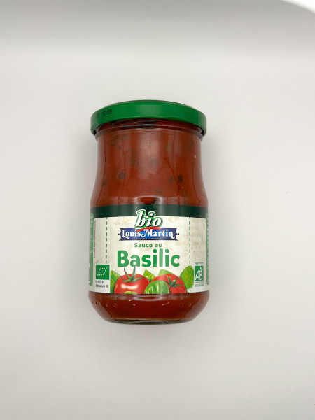 Sauce Tomate au Basilic 190g Bio