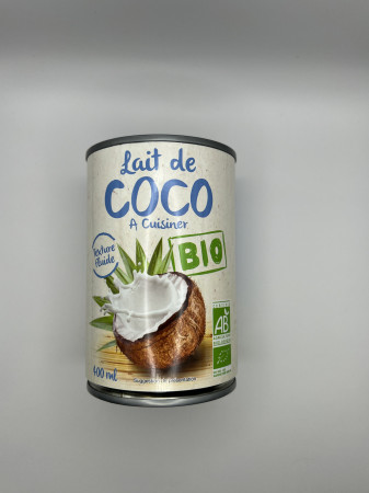 Lait de coco Bio 400ml